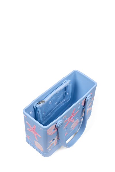 Bitty Bogg Bag - Carolina Blue Shells and Starfish View 3
