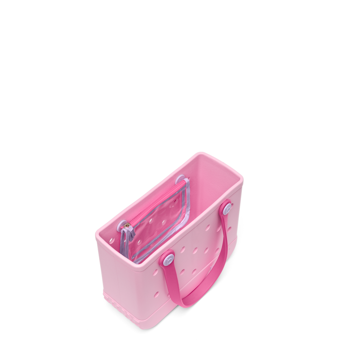 Bitty Bogg Bag - Pink Drink View 
