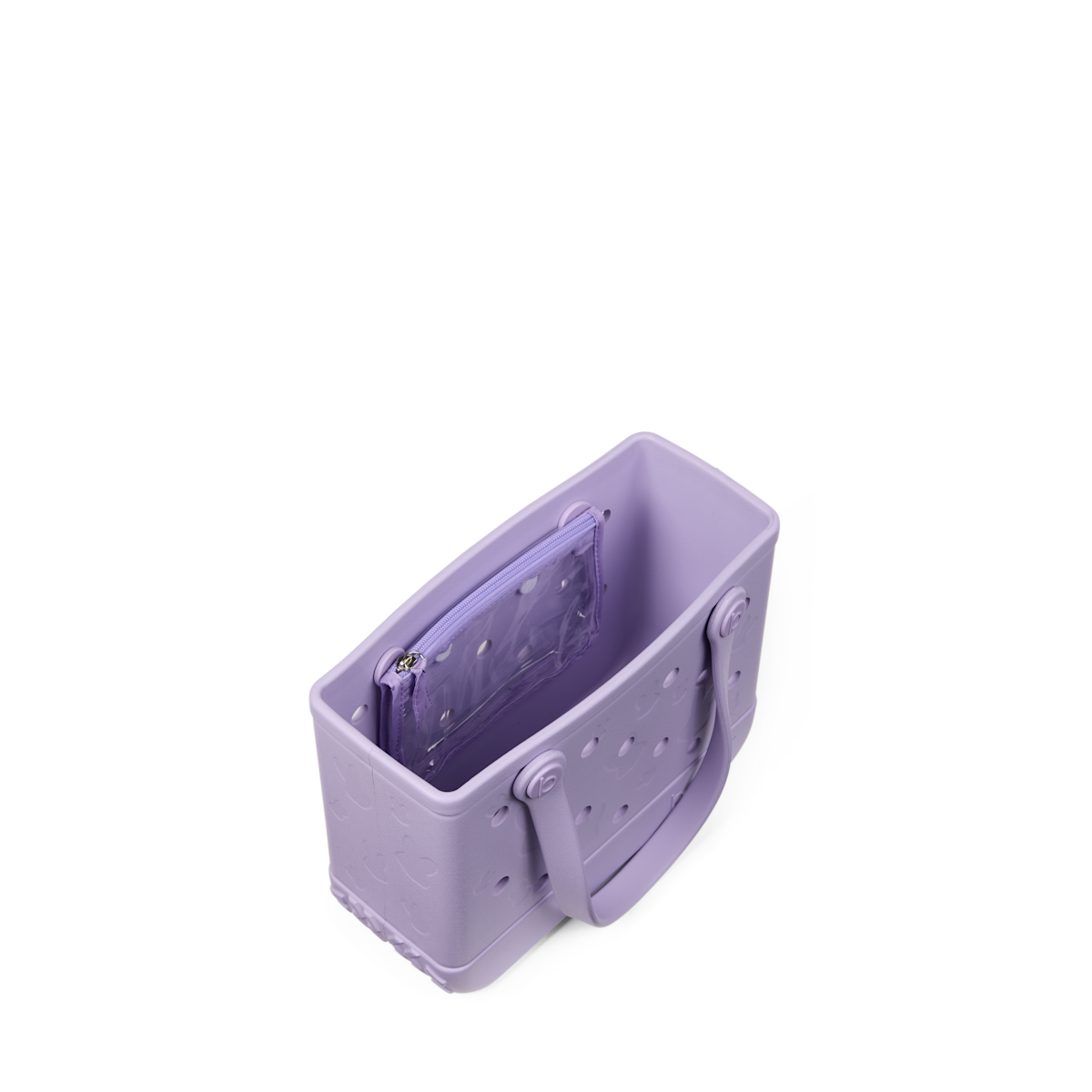 Bitty Bogg Bag - I Peep You Lilac View 
