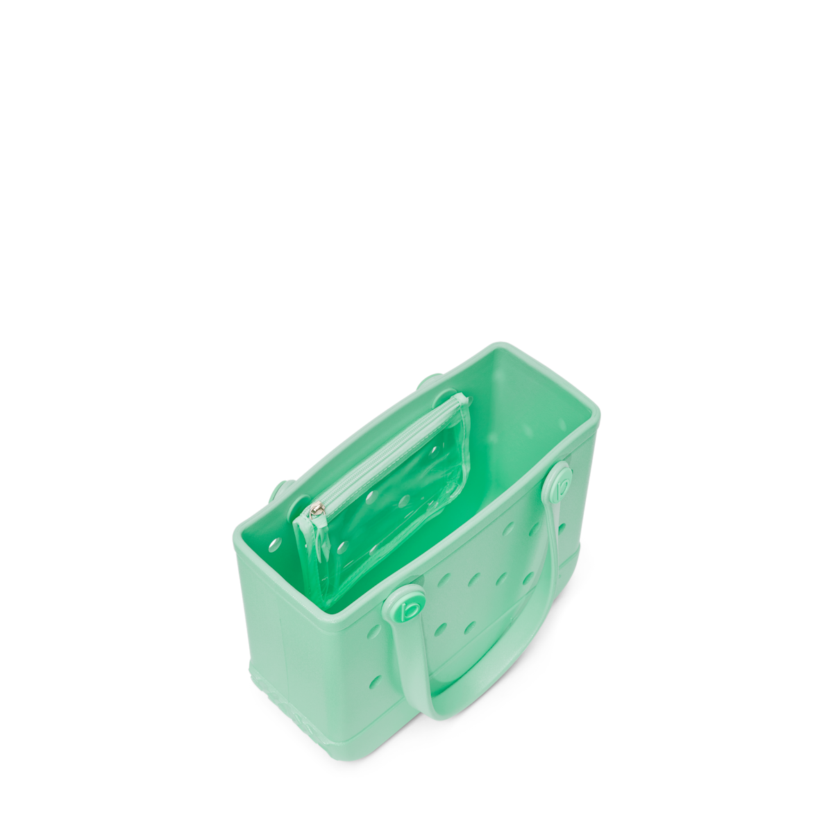 Bitty Bogg Bag - Sea(foam) Shimmer View 
