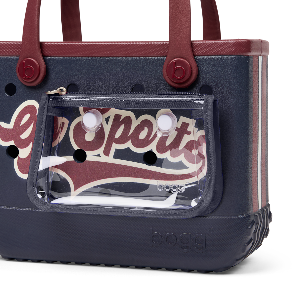 Bitty Bogg Bag - Blue Streak View 
