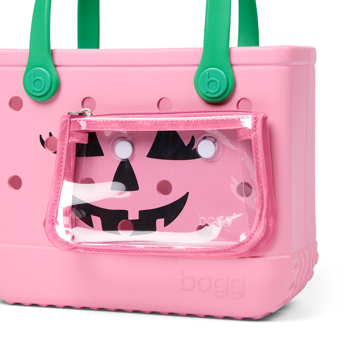 Bitty Bogg Bag - Pink Bogg O' Lantern View 
