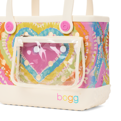Bitty Bogg Bag - Dye-licious Heart Pink Taffy
