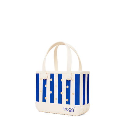Bitty Bogg Bag - Mykonos Blue Stripe