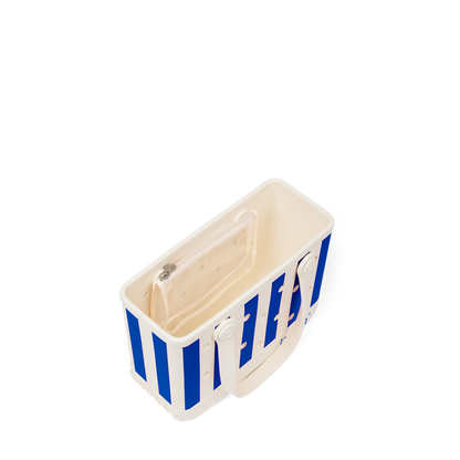 Bitty Bogg Bag - Mykonos Blue Stripe
