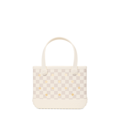 Bitty Bogg Bag - Checkered Coconut/Mushroom