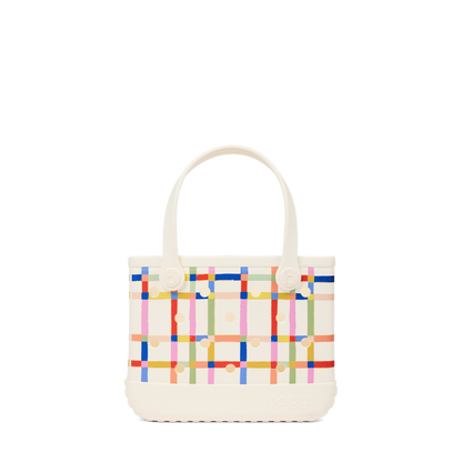 Bitty Bogg Bag -  Red, White and Plaid