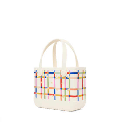 Bitty Bogg Bag -  Red, White and Plaid