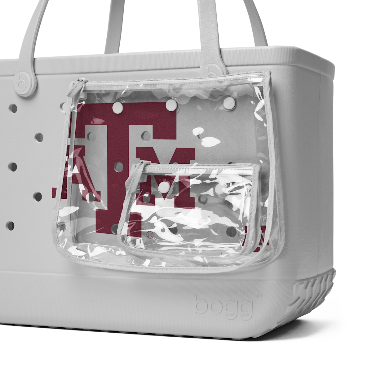 Original Bogg Bag - Texas A&M Aggies Grey View 
