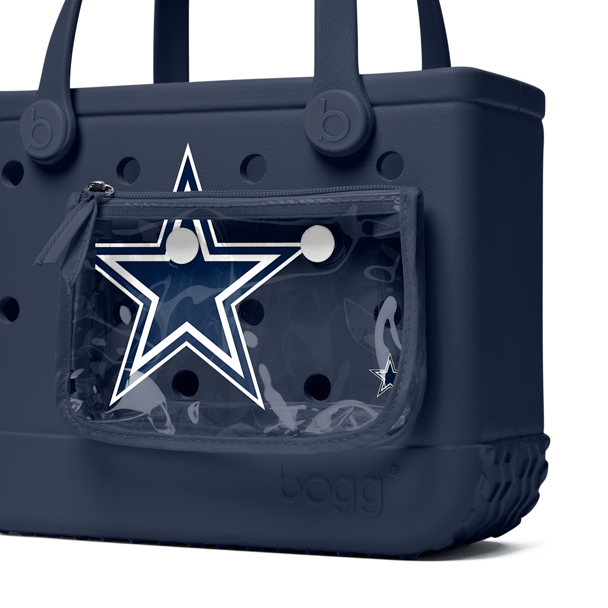 Bitty Bogg Bag - Dallas Cowboys View 

