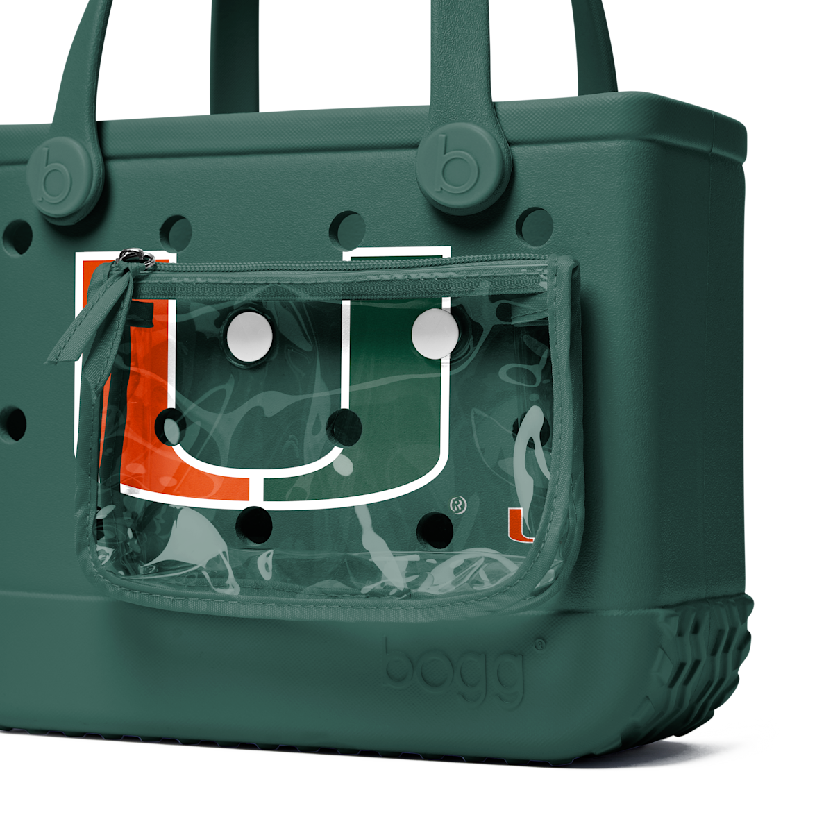 Bitty Bogg Bag - Miami Hurricanes View 
