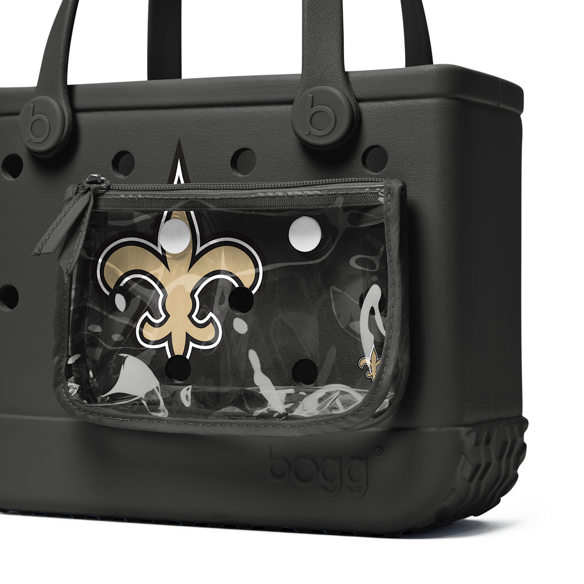 Bitty Bogg Bag - New Orleans Saints View 
