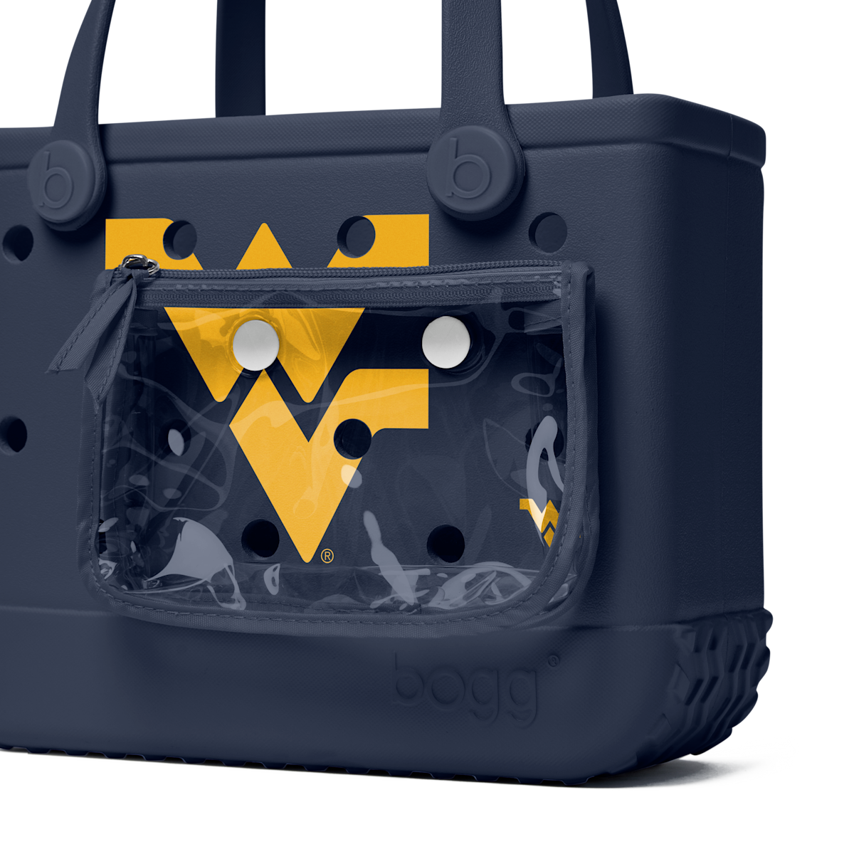 Bitty Bogg Bag - West Virginia Mountaineers View 
