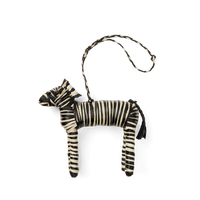 Bogg'd & Charmed  - Raffia Zebra