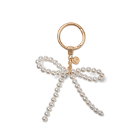 Bogg'd & Charmed  - White Pearl Bow