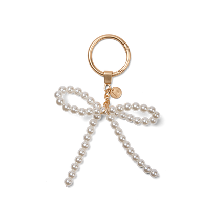 Bogg'd & Charmed  - White Pearl Bow