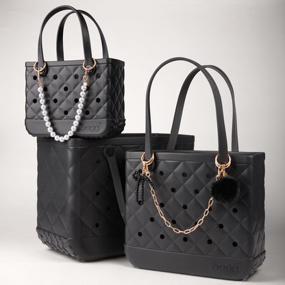 Bitty Bogg Bag - Quilted LBD Black