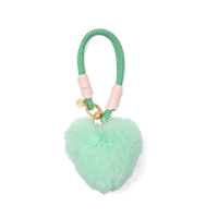 Bogg'd & Charmed  - Green Heart Pouf