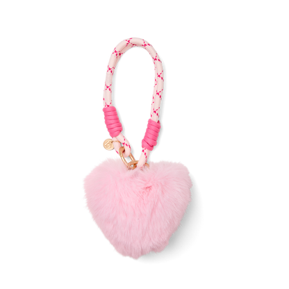 Bogg'd & Charmed  - Pink Heart Pouf