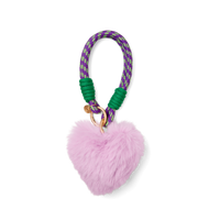 Bogg'd & Charmed  - Purple Heart Pouf