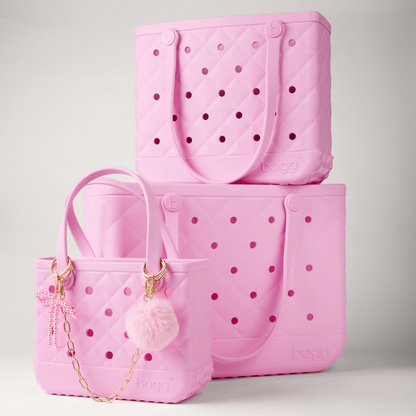 Baby Bogg Bag - Quilted Pink Taffy