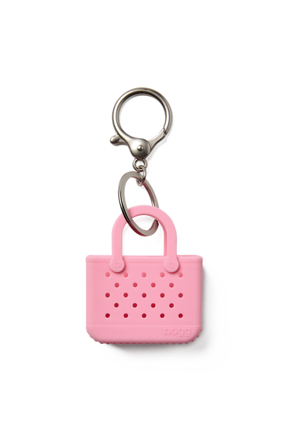 Tiny Tote Keychain - Blowing Pink Bubbles View 1
