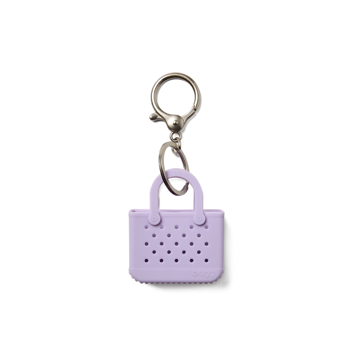 Tiny Tote Keychain - I Lilac You a Lot View 
