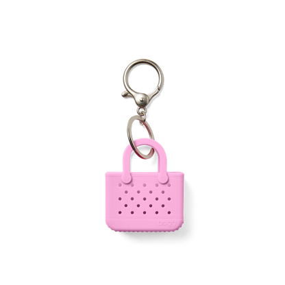 Tiny Tote Keychain - Pink Taffy