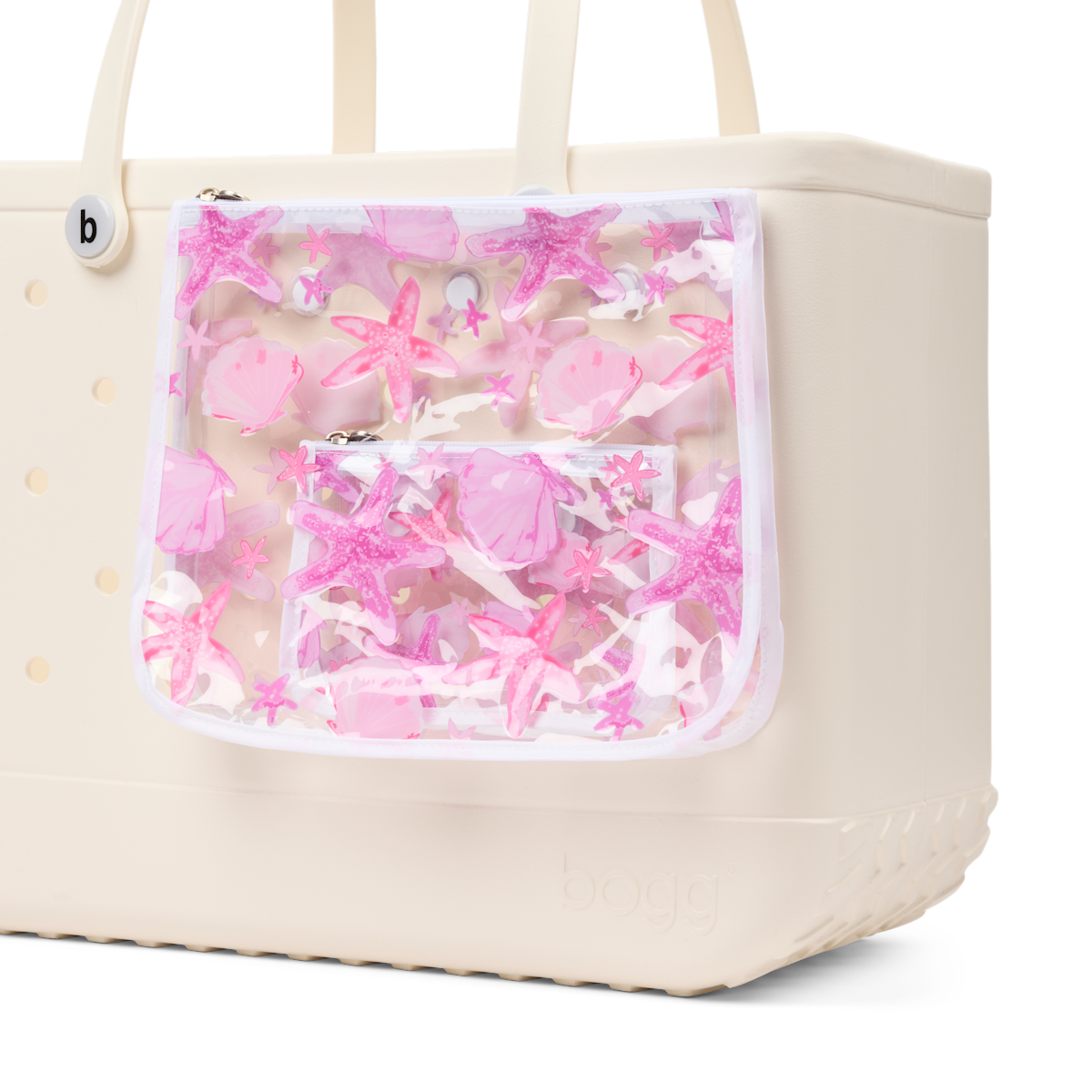 Decorative Insert - Pink Shells and Starfish View 
