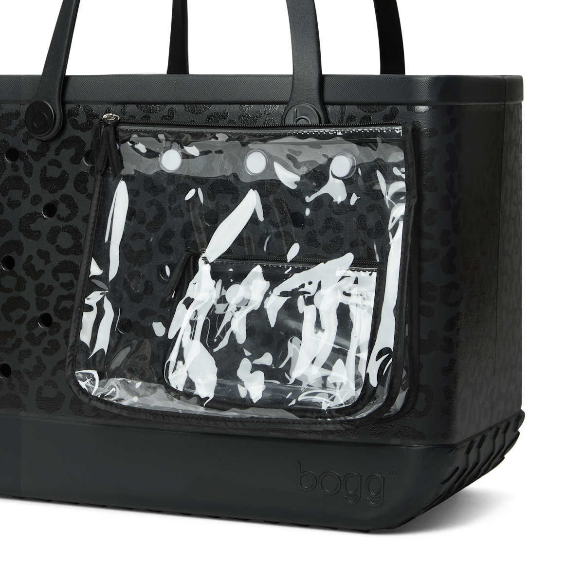 Original Bogg Bag - Onyx Leopard View 
