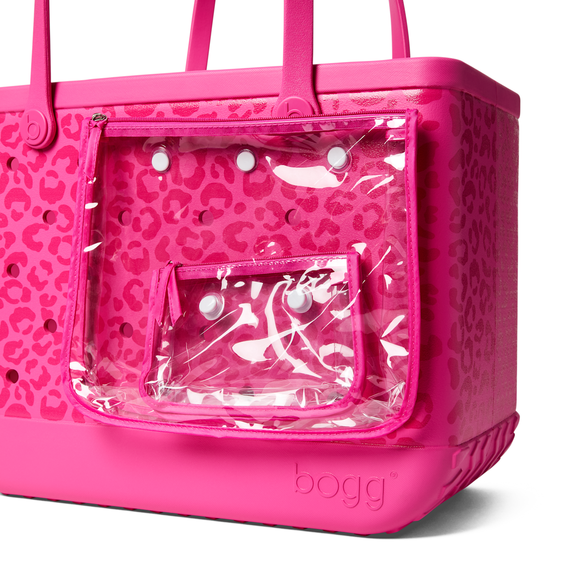 Original Bogg Bag - Purrr-fectly Pink Leopard View 
