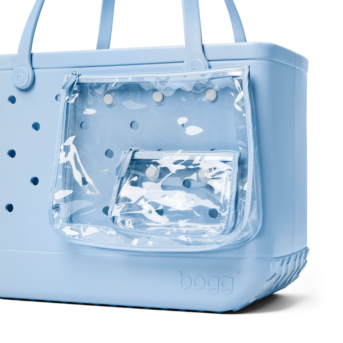 Original Bogg Bag - Blue Skies and Bogg Bag View 
