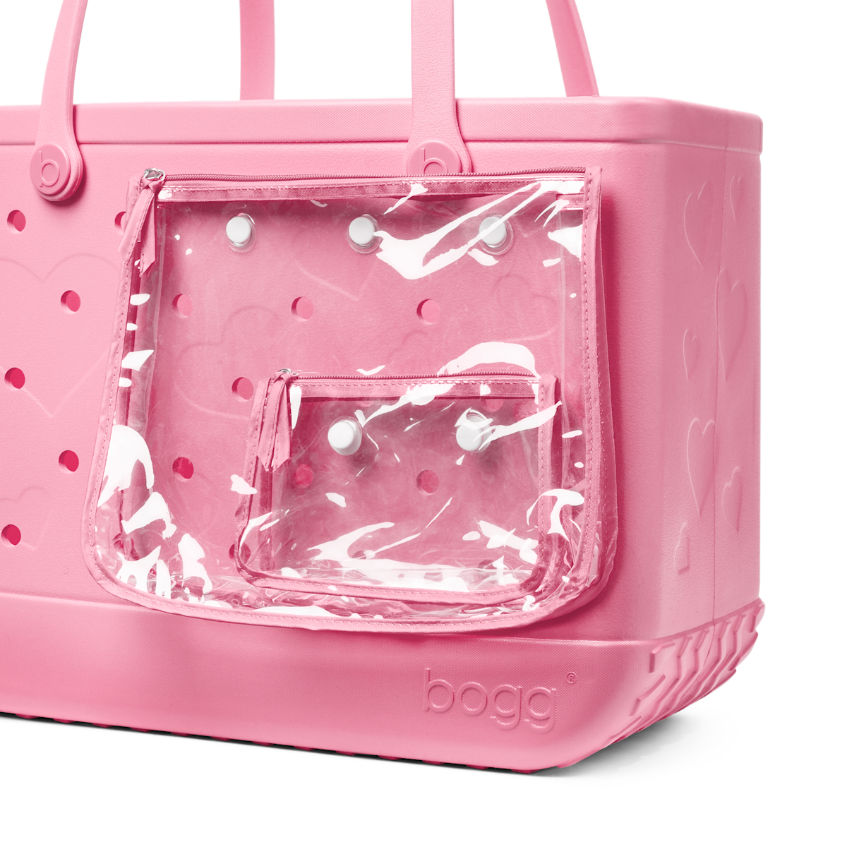 Original Bogg Bag - Conversation Hearts Bubblegum View 
