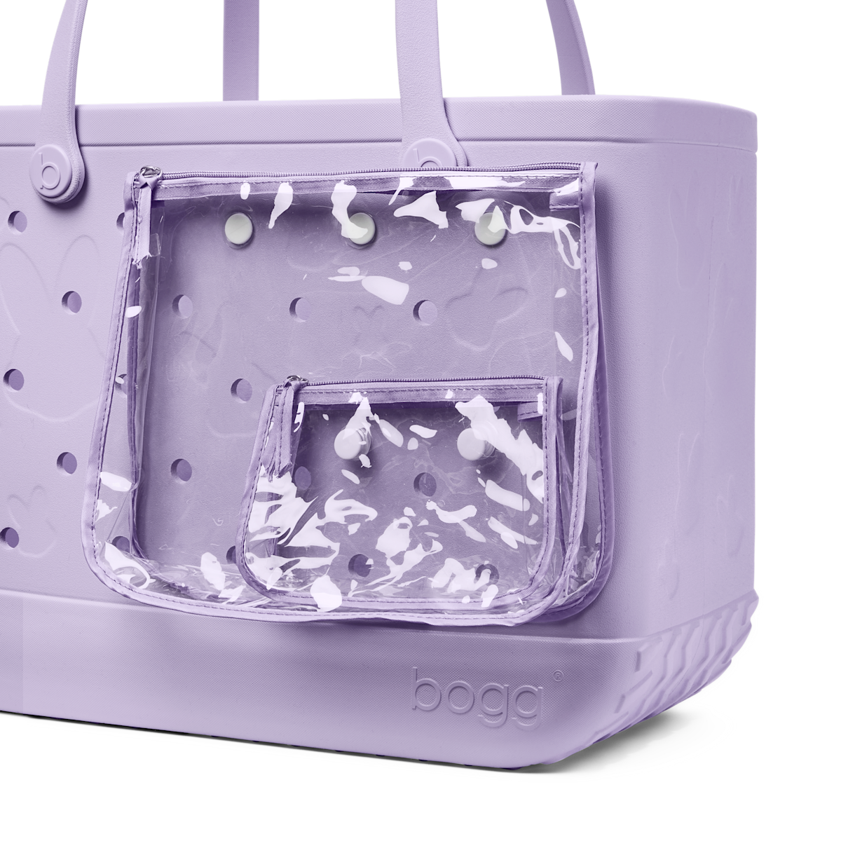 Original Bogg Bag - I Peep You Lilac View 
