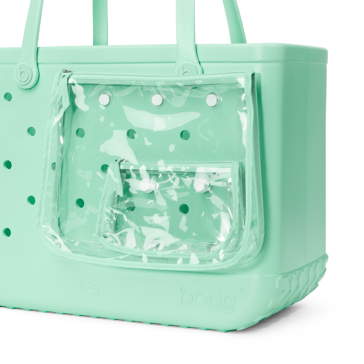 Original Bogg Bag - Sea(foam) Shimmer View 
