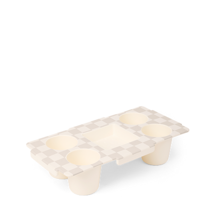 Original Top o' the Bogg to Ya 1.0- Checkered Coconut/Mushroom
