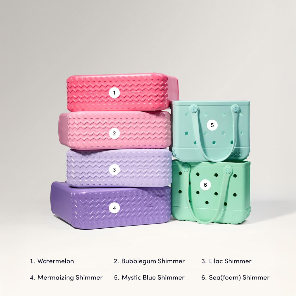 Bitty Bogg Bag 限定カラー Bitty Bogg Bag - Bubblegum Shimmer – BOGG BAG