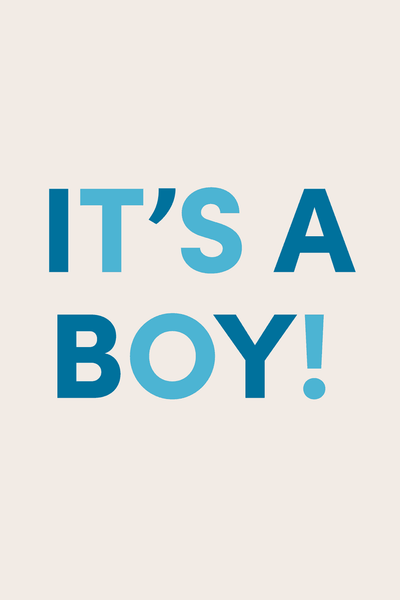 It's A Boy Greeting Card View 2
