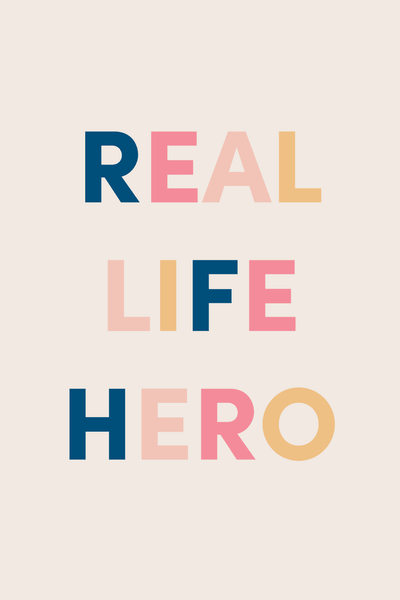 Real Life Hero Greeting Card View 2
