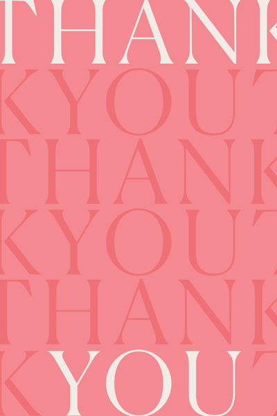 Bogg Thank You Greeting Card View 2
