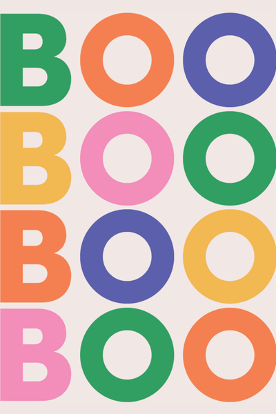 Boo Greeting Card View 2
