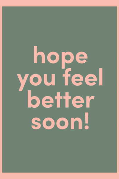 Feel Better Soon Greeting Card View 2

