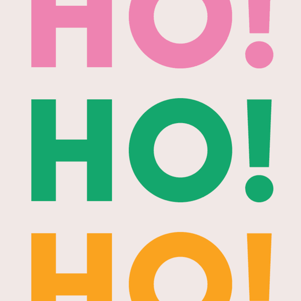 Ho Ho Ho Greeting Card View 2