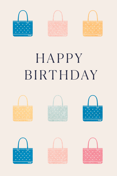 Happy Birthday Totes Greeting Card View 2
