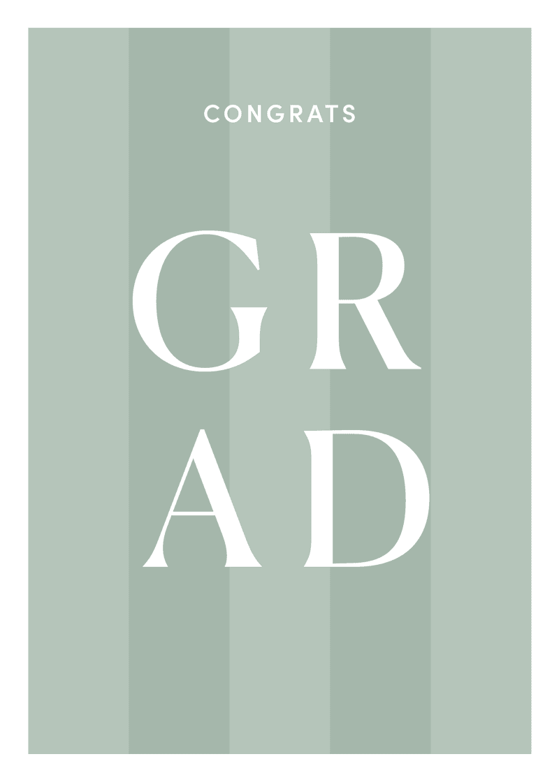 Graduation Grad Greeting Card View 
