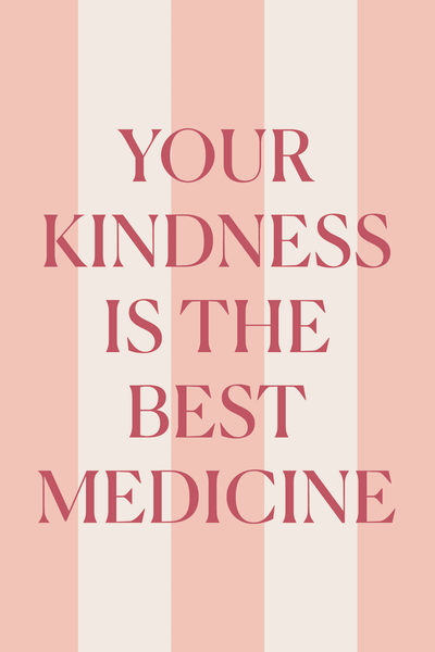 Kindness is Medicine Greeting Card View 2
