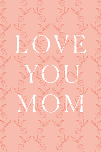 Love You Mom Greeting Card View 2

