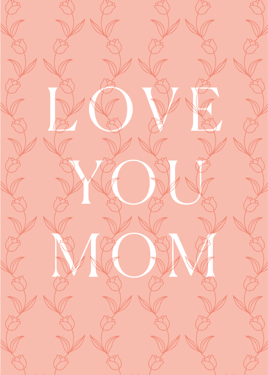 Love You Mom Greeting Card View 2