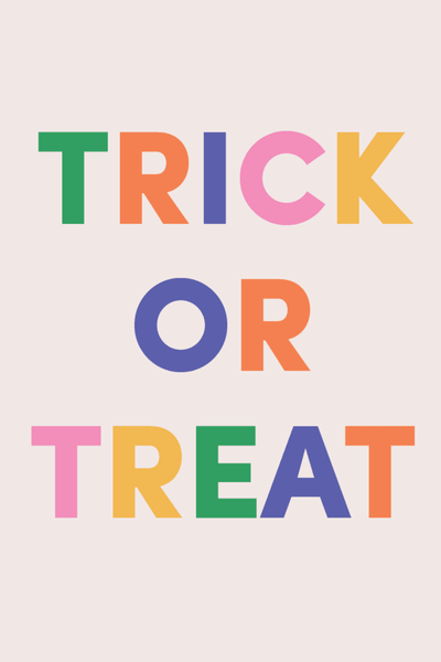 Trick or Treat Greeting Card View 2
