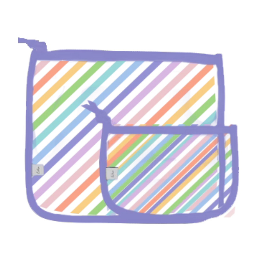 Bogg® Bag Decorative Insert - Pastel Stripes. 01
